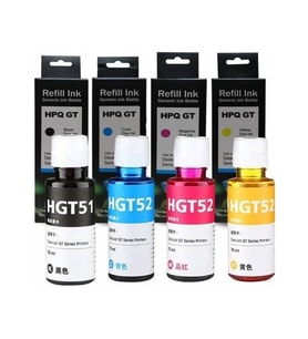 Eko Kartuş Hp Z6Z11A 4 Renk (GT51XL GT52XL) 90ML Muadil Mürekkep,