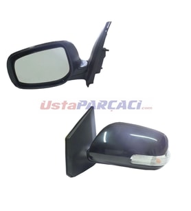 Ayna Dış Dikiz Corolla 10-13 Elektrikli Sinyalli 5 Fişli Sol (Oem No: Vm-6263Epl)