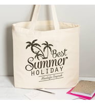 İsme Özel Best Summer Holiday Plaj Çantası