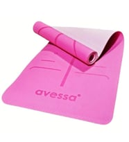 Avessa Tpe-40 Çift Renk Tpe Pilates Minderi Pembe