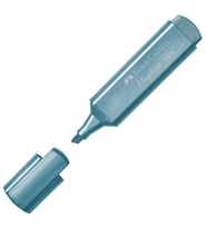 FABER CASTELL FOSFORLU KALEM METALİK BLUE 1546