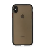 İphone Xs Kılıf Montreal Kapak - Siyah