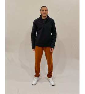 Erkek Rahat Kalıp Softech Polar Sweat Eşofman Altı SPR24EA71 (Taba)