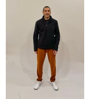 Erkek Rahat Kalıp Softech Polar Sweat Eşofman Altı SPR24EA71 (Taba)