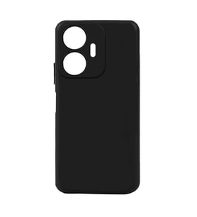 Kvy Realme C55 Biye Silikon Kılıf (Siyah)