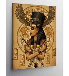 Kanvas Tablo Antik Mısır Kraliçesi Nefertiti