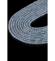 2 MM Faset Kesim Apatit Taşı Dizi - Dizi0270 (Kahverengi Koyu)
