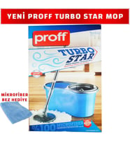 Proff Turbo Star Döner Başlıklı Temizlik Seti