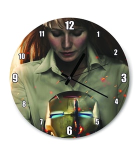 Cakatablo Iron Man 3 Film Poster Duvar Saati