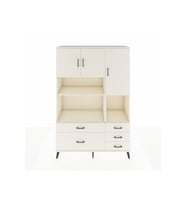 Hyperion Gardrop 8 Raflı 5 Çekmeceli 3 Kapaklı 132x44x195 Aytaşı-Aytaşı