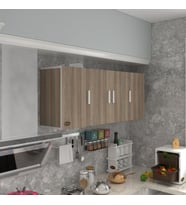 Kenzlife hazır mutfak marina crd 060*150*32 mutfak banyo dolabı kapaklı raflı (Karışık)