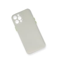İphone 12 Pro Max Kılıf Pp Ultra İnce Kapak - Beyaz