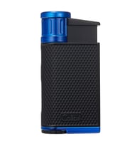 Evo Tek Torch Pürmüz Mavi-Siyah Puro Çakmağı
