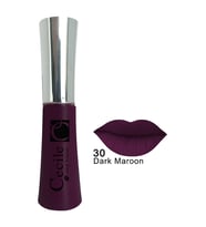 Cecile Kalıcı Mat Ruj  Long Kisses Lipgloss 30 (Koyu Mor)