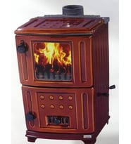 Bekaş soba 914 camsız şömine geniş hazne (Çok Renkli)