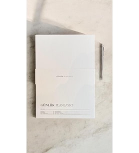 Tarihsiz Planlayıcı, A4 Boyutunda (21cm x 29.7cm) (Günlük Planlayıcı)