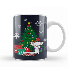 Moogle Around The Christmas Tree Final Fantasy Kupa Bardak Porselen