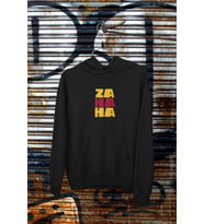 Zahaha Oversize Hoodie (Siyah)