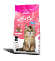 Hobi Maxicat Kitten Tavuklu Yavru Kedi Maması 15kg🐣 – %37 Proteinli, Bağışıklık Destekli Mama