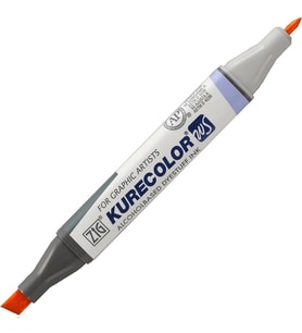 ZIG KURECOLOR KC-3000 406 TWIN S MARKER KALEM CADMIUM ORANGE