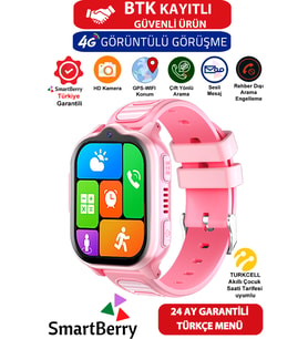 Çocuklar İçin Akıllı Saat, GPS, Wi-Fi, Görüntülü Görüşme, Gizli Dinleme