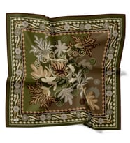 Levidor Royal Eşarp Etnik Desen Haki