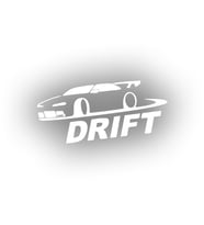 Drit Araba Sticker17x17 Cm Beyaz