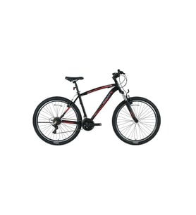BİSAN MTS 4600 21 Vites 26 Jant V-Fren Dağ Bisikleti MTB Siyah - Kırmızı 18"/46CM