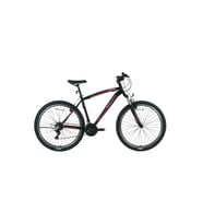 BİSAN MTS 4600 21 Vites 26 Jant V-Fren Dağ Bisikleti MTB Siyah - Kırmızı 18"/46CM