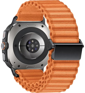 Lexroo Samsung Galaxy Watch Ultra 47mm ile Uyumlu Delikli Model Trail Loop Yumuşak ve Hafif Kumaş