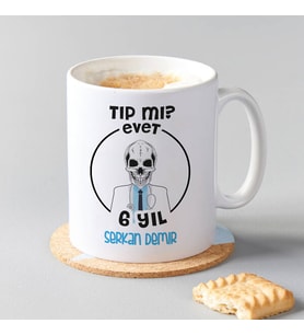 Tıp Öğrencisine Hediye Kupa Bardak