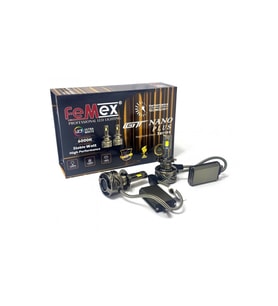 Femex GT Nano Plus Csp LUMILED ROYAL Chipset Radyatör Soğutmalı H7 Led Xenon Led Headlight
