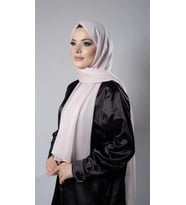 Pembe Düz Klasik Şal Şifon Kumaş Janjan Abiye 202108_04