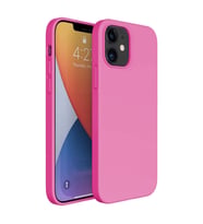 Apple iPhone 13 6.1'' İnce Mat Silikon Kılıf Pembe