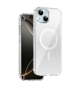 Onegif Apple iPhone 14 Sora Simli Magsafe Kapak - Beyaz