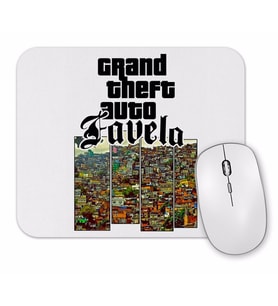Gta Grand Theft Auto Favela Mouse Pad