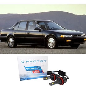 Honda Accord Led Xenon Uzun + Kısa Far Ampulü H4 Ultimate 9500 Lumens Yeni Seri Beyaz 1988-1995