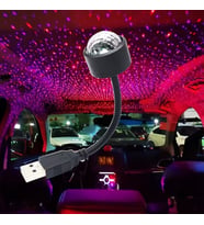 Sese Duyarlı USB Araç İçi Ambiyans Işığı