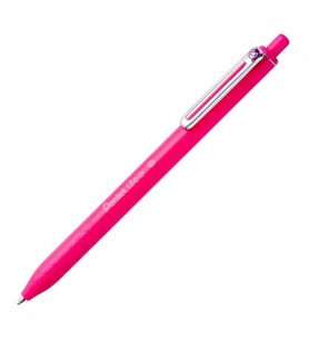 Pentel iZee Yağ Bazlı Mekanizmalı Roller Kalem 1.0 mm Pembe BX470-P