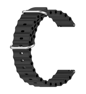 Microsonic Huawei Watch 3 Pro Kordon Ocean Band Siyah