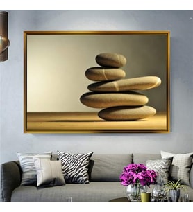 Altın Çerçeveli dekoratif tablo a218 (Gold)