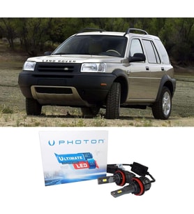 Land Rover Freelander Led Xenon Uzun + Kısa Far Ampulü H4 Ultimate Yeni Seri Beyaz 1997-2001