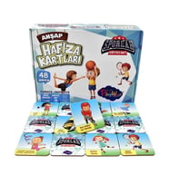 Eğitici Ahşap Hafıza Kartları Sporlar