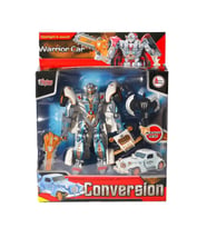 HW-668-1-2 Işıklı Dönüşebilen Robot Araba -Vardem