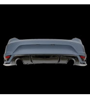 Seat Leon Aero (2013-2017 MK3 , 2017-2020 MK3.5 Icin Tampon Seti Arka Dönüşüm-Facelift Cift Egzoz Ci