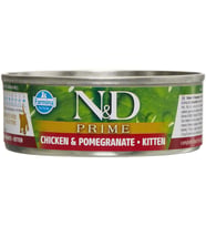 N&D Nd Prime 1 Adet Kitten Tavuk Ve Narlı Yavru Kedi Konservesi 70 Gr