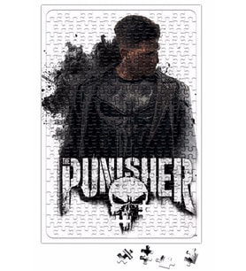 The Punısher Justiceiro Serie Puzzle 240 Parça Yapboz
