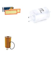 Bosch Filtre Bakım Seti Mercedes S Serisi S 320 W220 1999-2005 224 Beygir Benzin Hava + Yağ f. + Yakıt Filtre Bosch