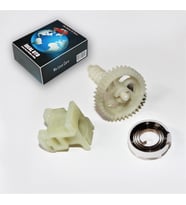 VW Seat Skoda İçin Arka Bagaj Kilit 3 Parça Dişli Seti (Yaylı)
