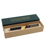 Vogven Marka Gold Detaylı İnce Metal Roller Kalem